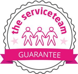 Serviceteam guarantee logo